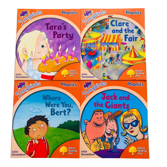 Julia Donaldson Songbirds Phonics Stage 6 books (set of 4)