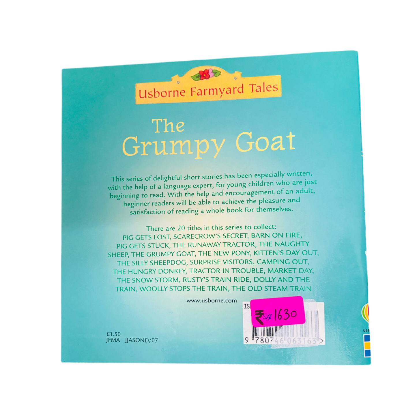 Usborne Farmyard Tales- The Grumpy Goat