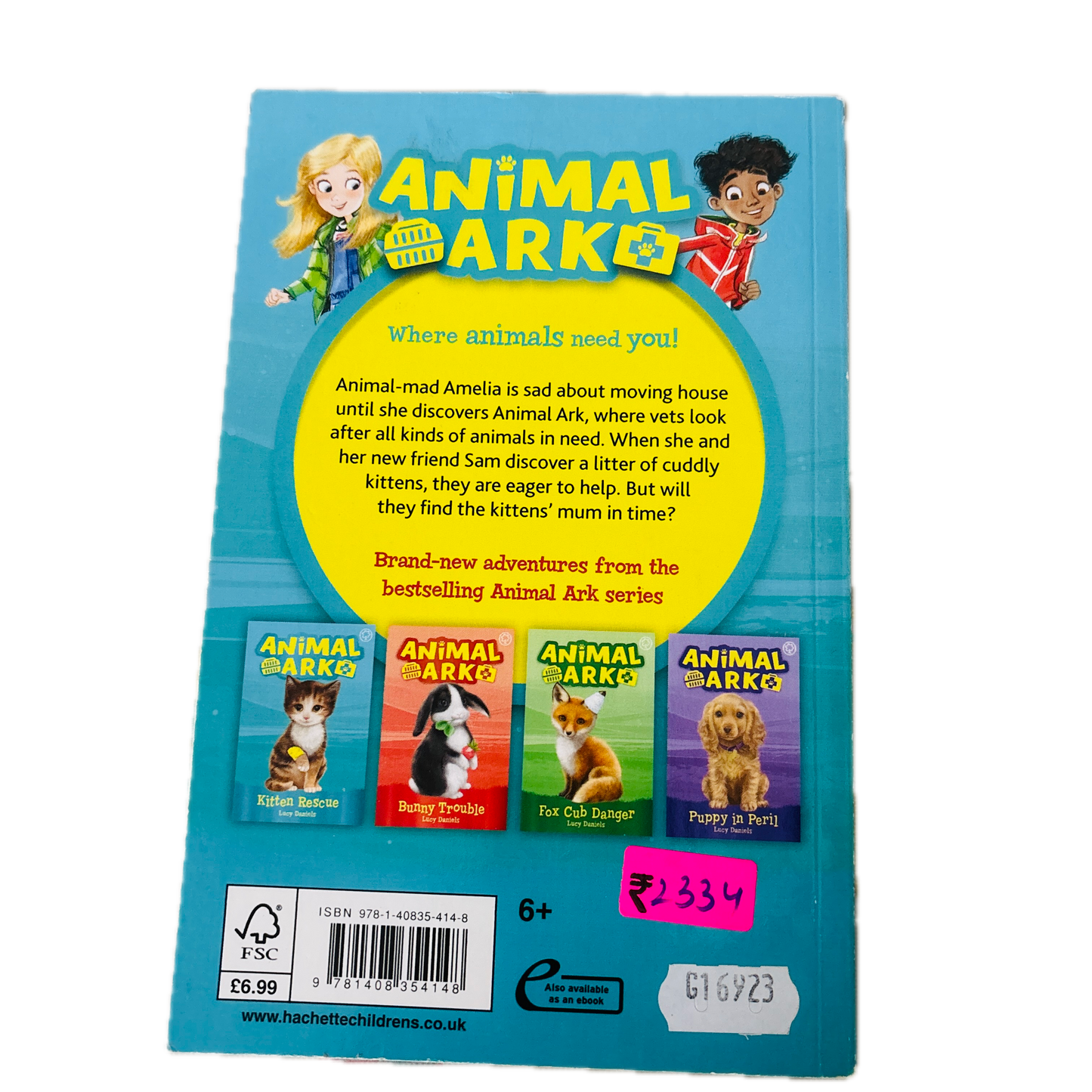 Animal Ark Kitten Rescue by Lucy Daniels