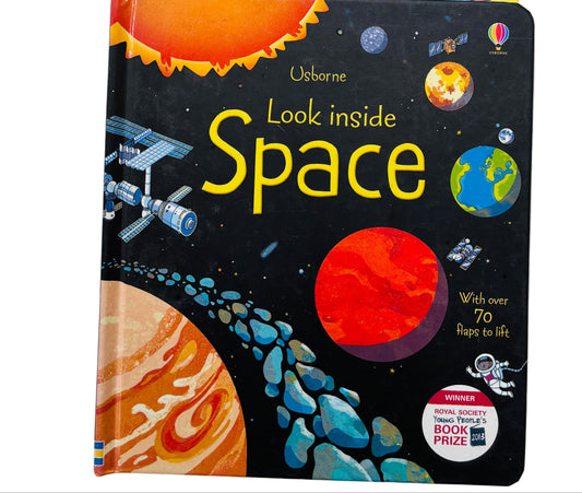 Usborne See Inside Space Lift the Flap Book