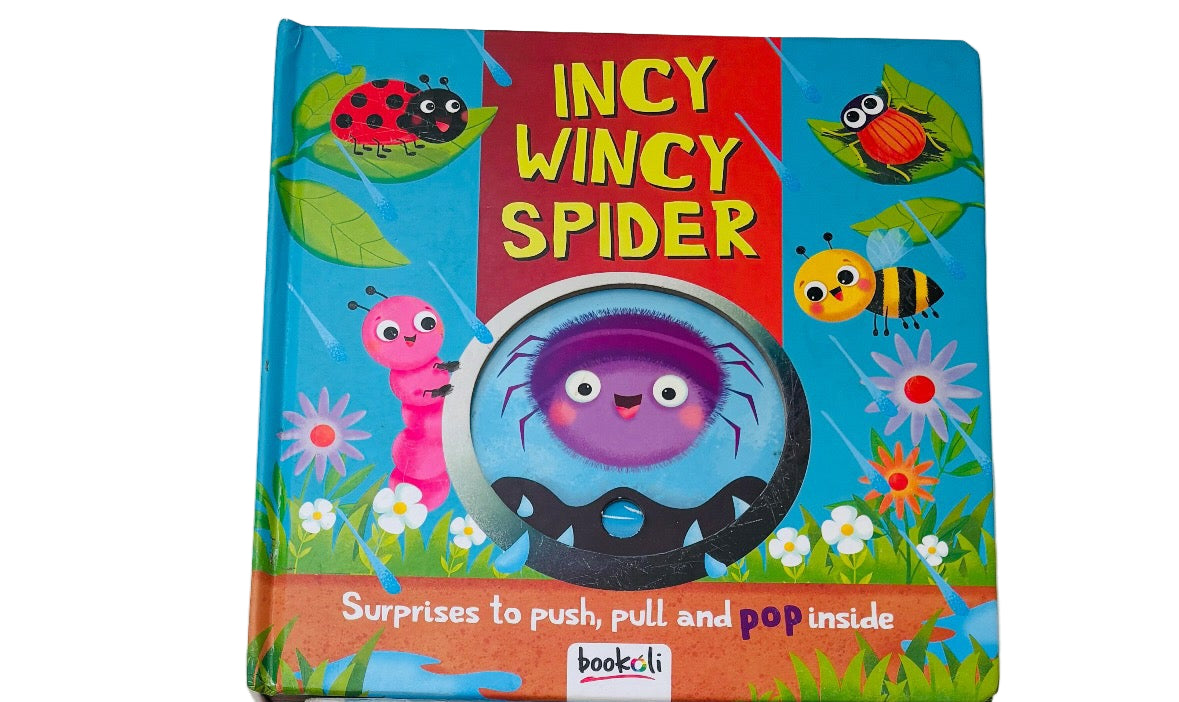 Incy Wincy Spider Push Pull Pop Book