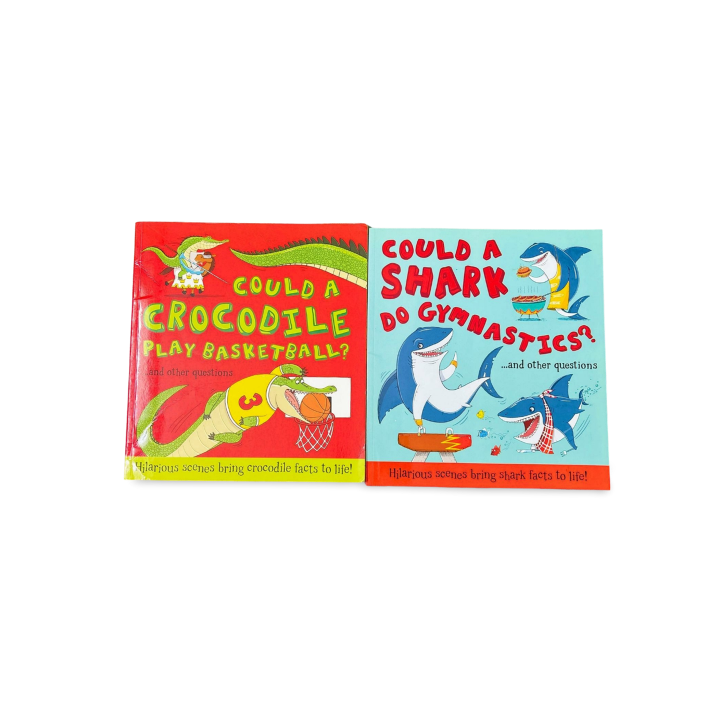 Shark and Crocodile What if a Series by Camilla de le Bédoyère