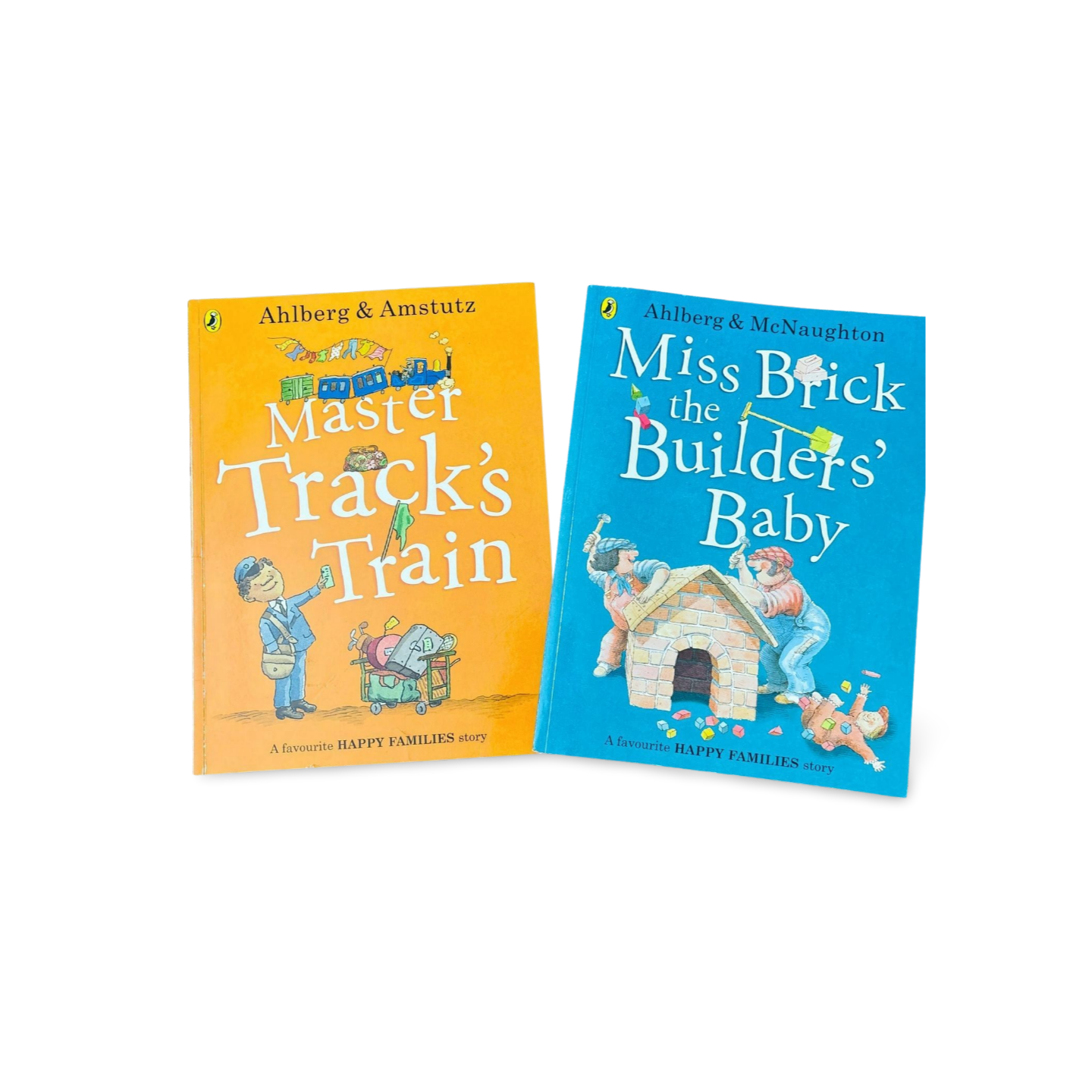 Combo Set A Favourite Happy Families Story by Ahlberg and McNaughton Set of 2 books