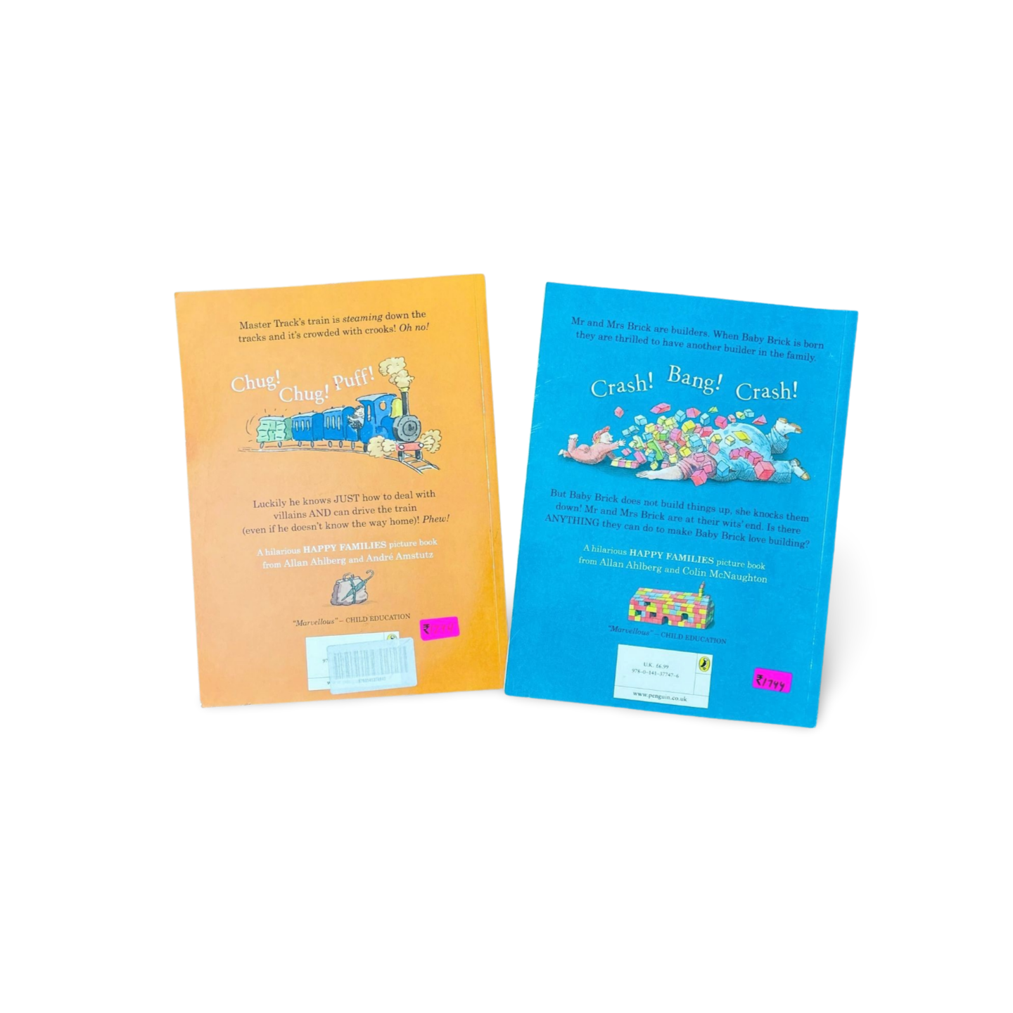 Combo Set A Favourite Happy Families Story by Ahlberg and McNaughton Set of 2 books