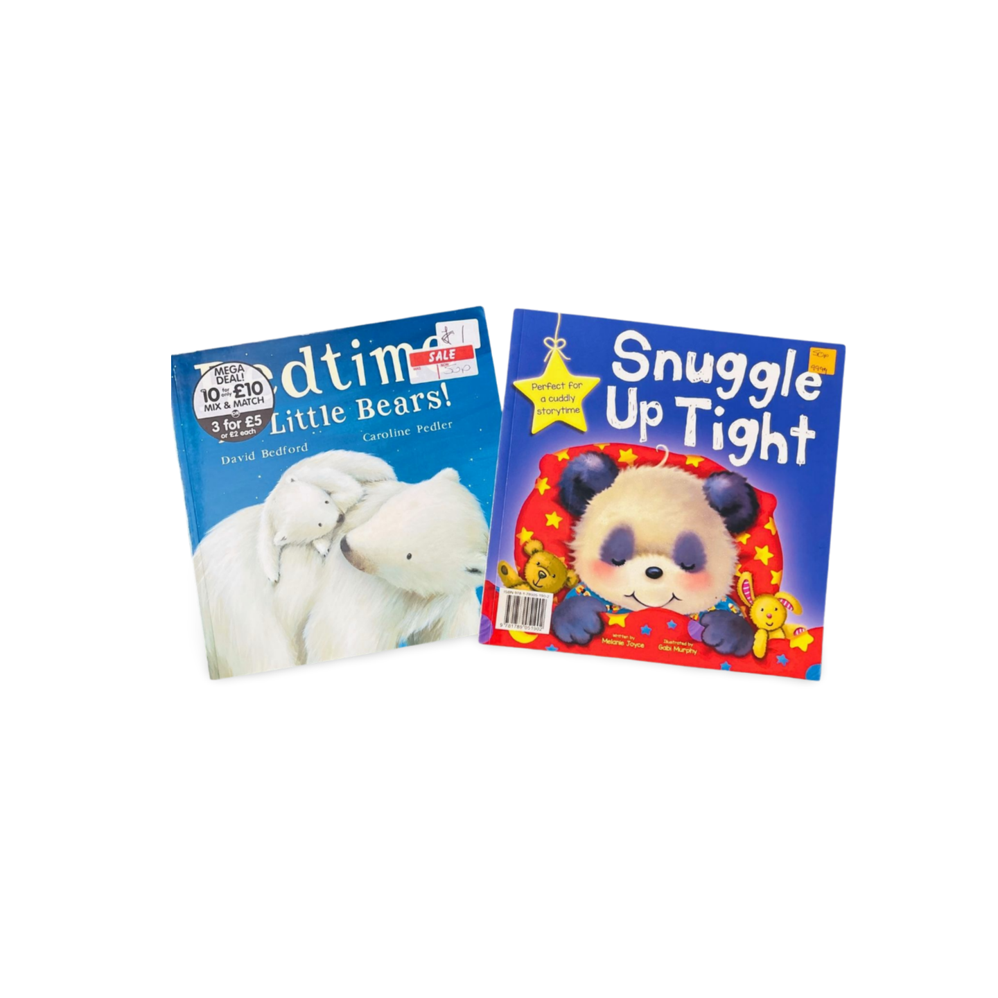 Combo Set Snuggle Up Tight and Bedtime Little Bears! Bedtime Story books Set of 2 books