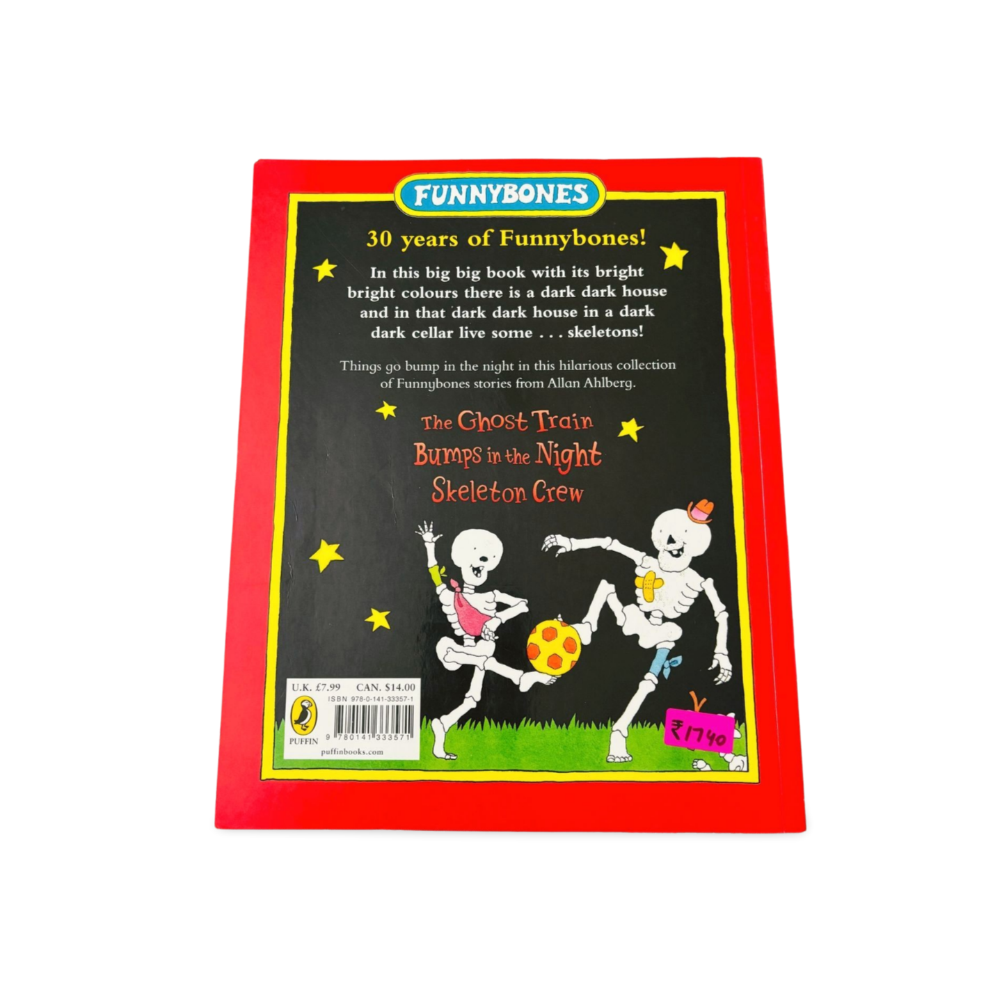 FunnyBones 3 Stories Collection by Allan Ahlberg