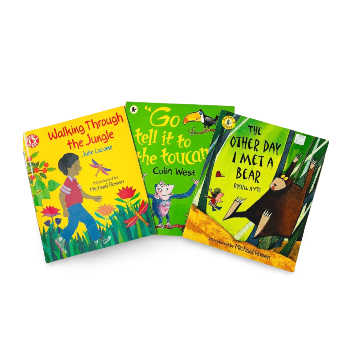 Combo Set Share a Story Series Walker Books Set of 3 books
