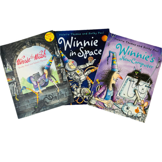 Combo Set Winnie the Witch Series Set of 3 Books