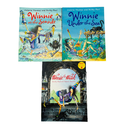 Combo Set Winnie the Witch Series Set of 3 Books
