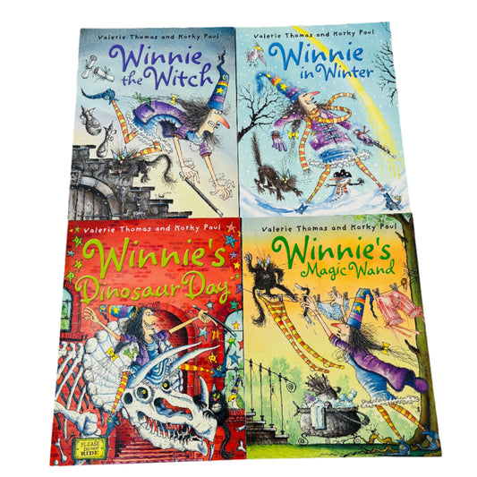 Combo Set Winnie the Witch Series Set of 4 Books