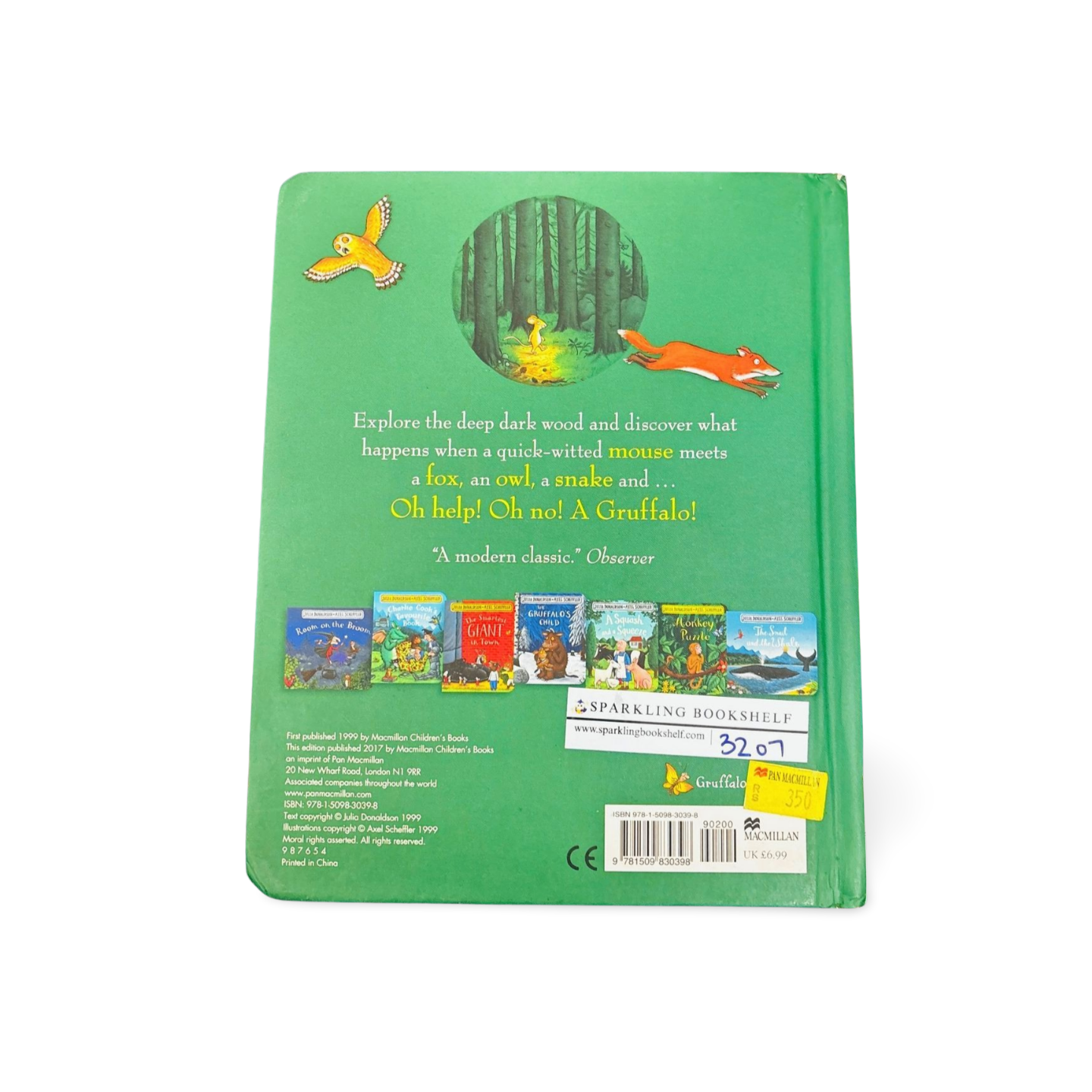 The Gruffalo by Julia Donaldson
