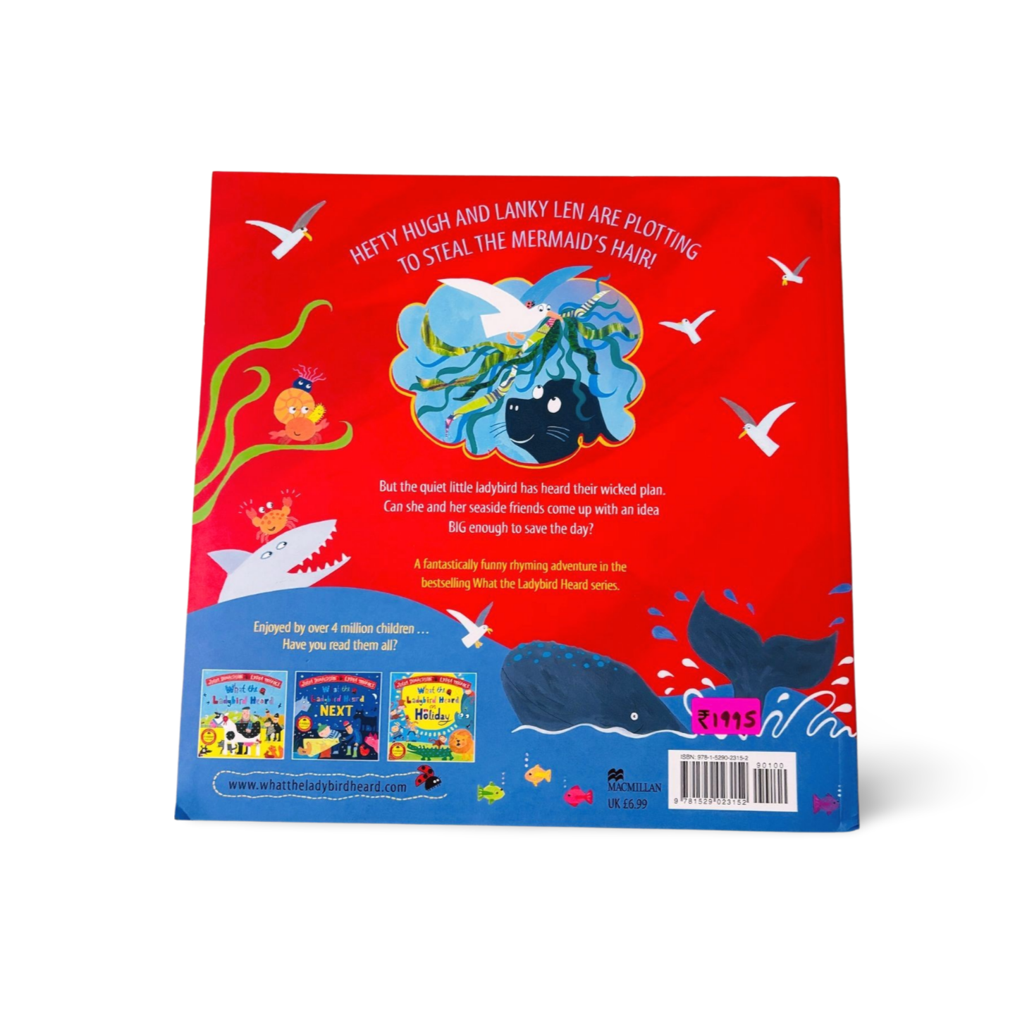 What the Ladybird Heard at the Seaside by Julia Donaldson