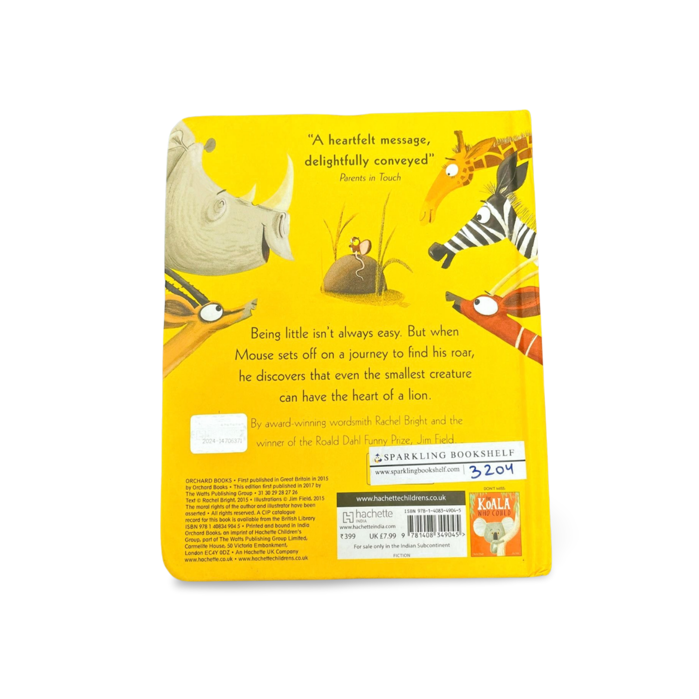 The Lion Inside by Rachel Bright