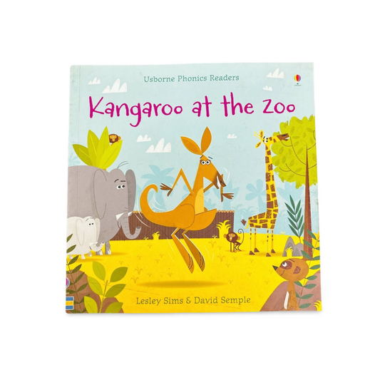 Usborne phonics readers- Kangaroo at the Zoo