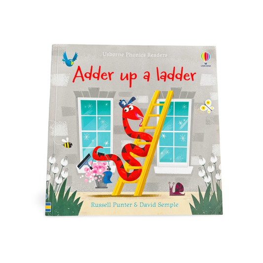 Usborne phonics readers- Adder up a Ladder