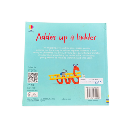Usborne phonics readers- Adder up a Ladder