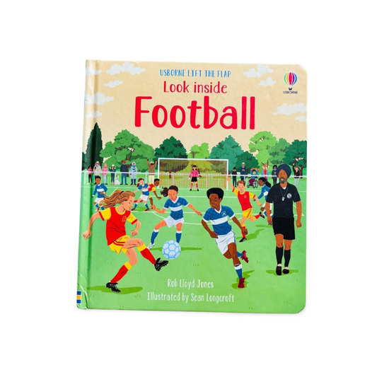 Usborne Lift the Flap Look Inside Football