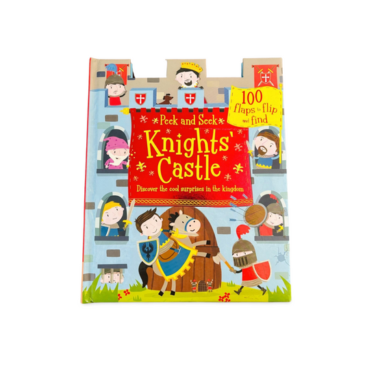 Peek and Seek Knights and Castle- Lift- the- Flap- Igloo Books