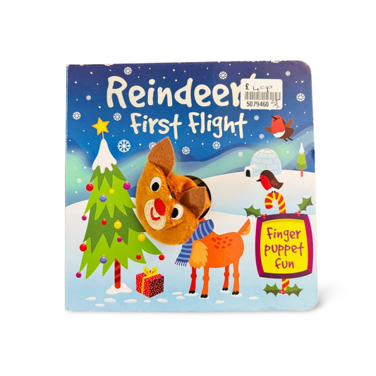Reindeer’s First Flight Finger Puppet Fun