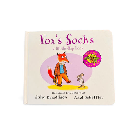 Fox's Socks A lift the flap book by Julia Donaldson