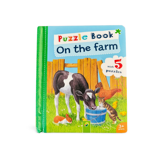 Puzzle Book On the Farm 3+ years