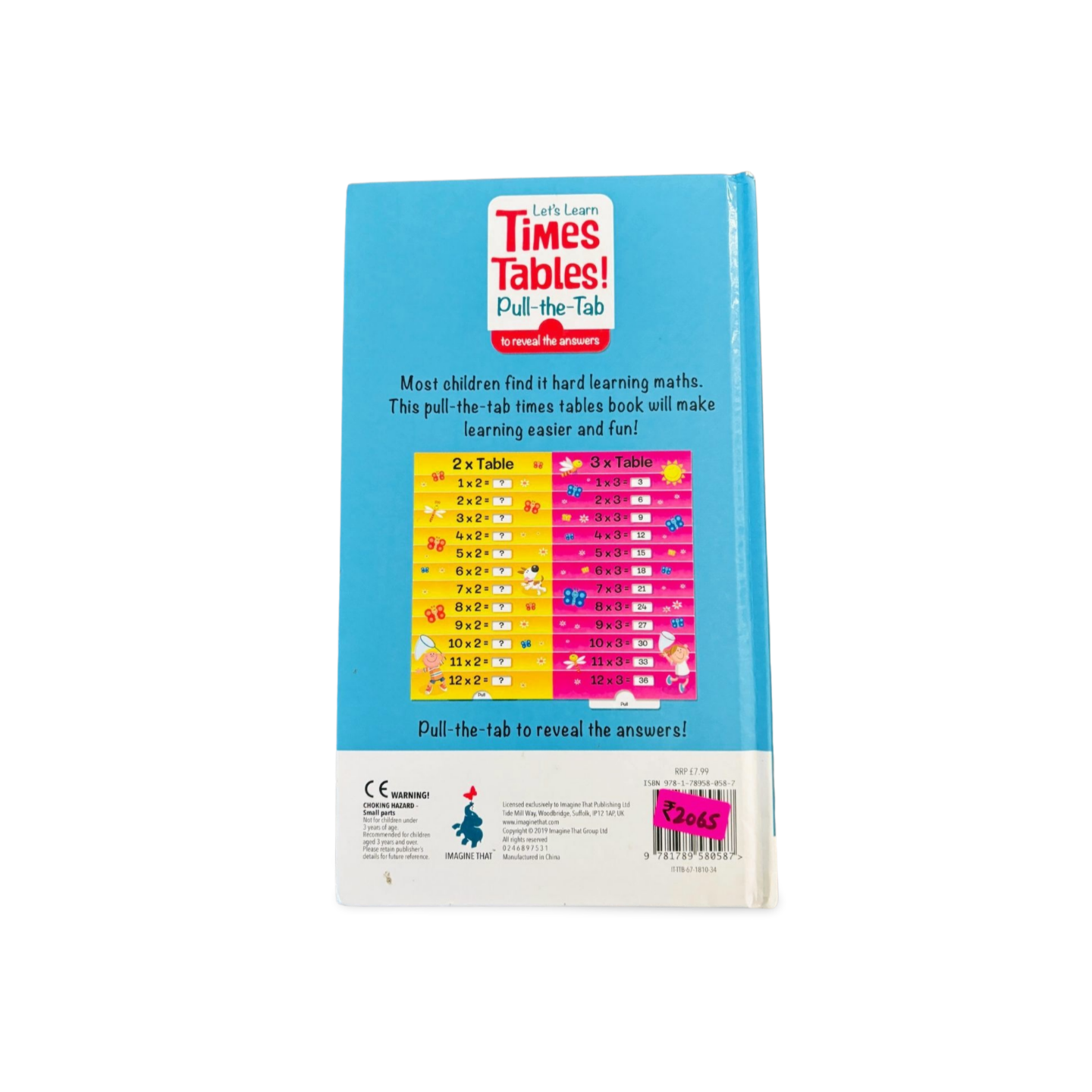 Let’s Learn Times Tables Pull- the- Tab Key Stage 2