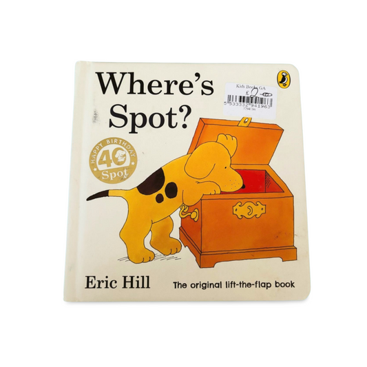 Eric Hill Where’s Spot Lift the Flap