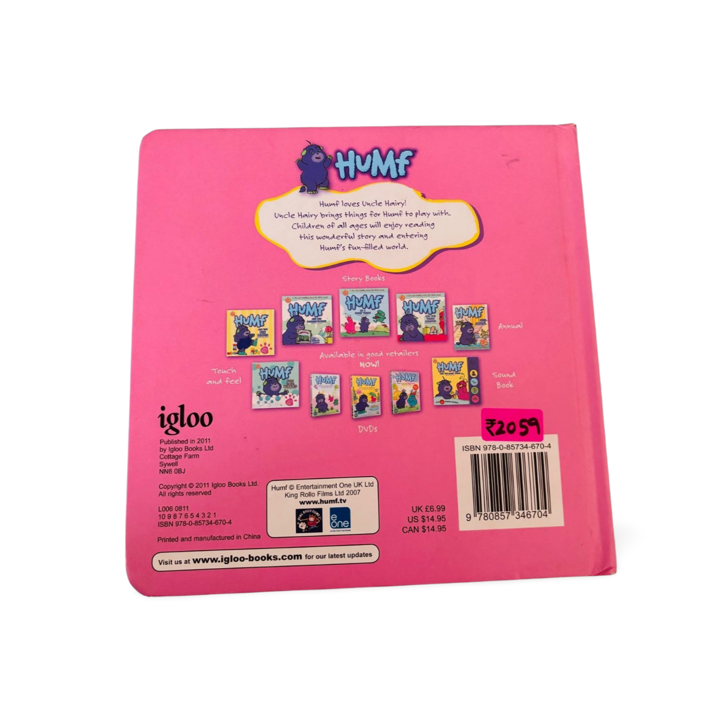 Humf and the Balloons Igloo Books