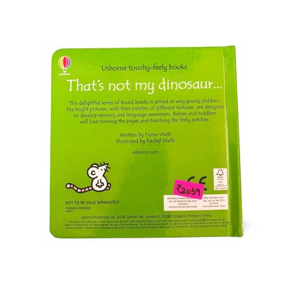 Usborne touchy feely books That's Not My Dinosaur