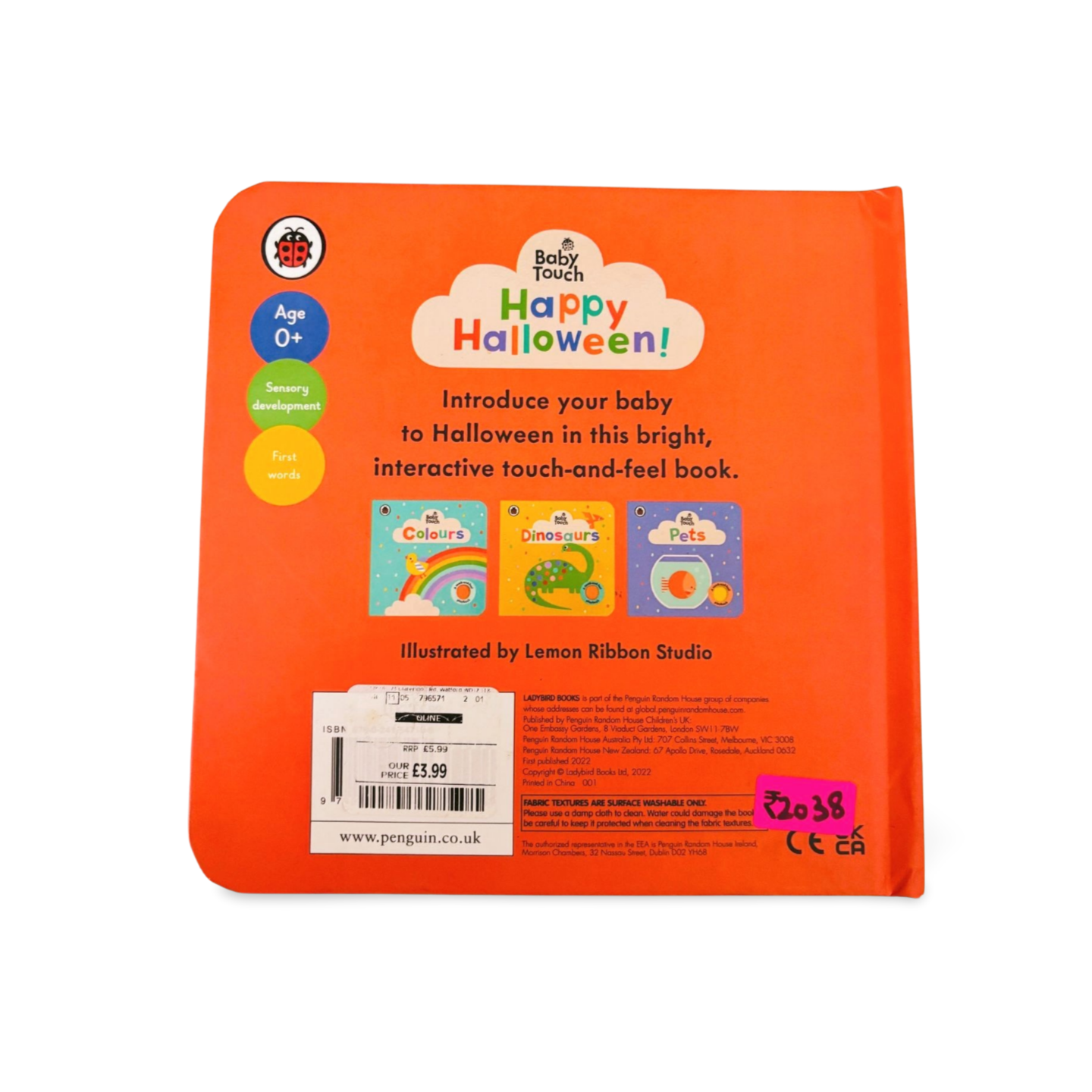 Baby Touch Happy Halloween Touch and feel Playbook