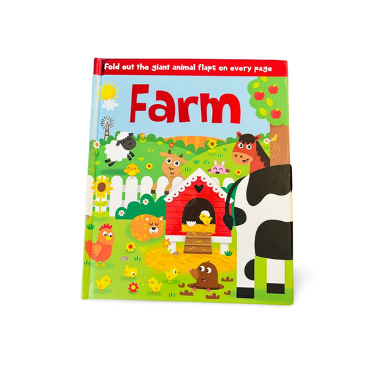 Farm- Fold out the Giant Animals Flaps on every page