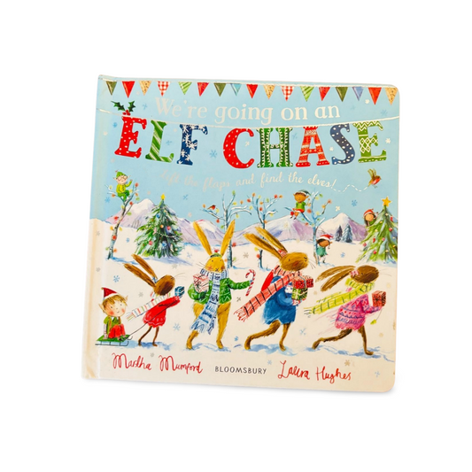 We’re going on an Elf Chase- Lift- the-Flaps by Martha Mumford
