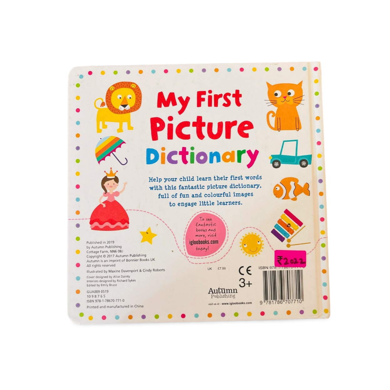 My First Picture Dictionary Igloo Books