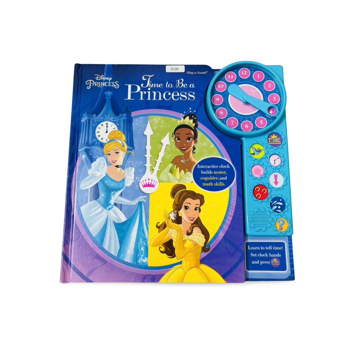 Time Clock Princess Disney Princess Time Clock Sound Book – Sparkling Bookshelf