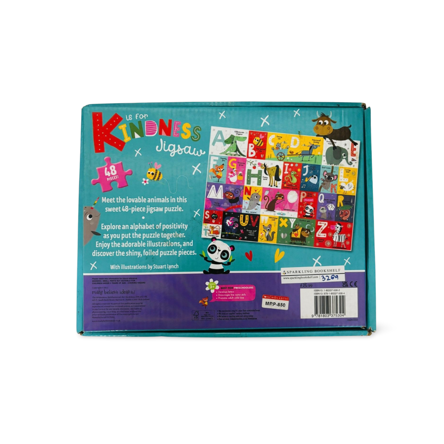 K is for Kindness Jigsaw- 48 Piece Positivity Puzzle