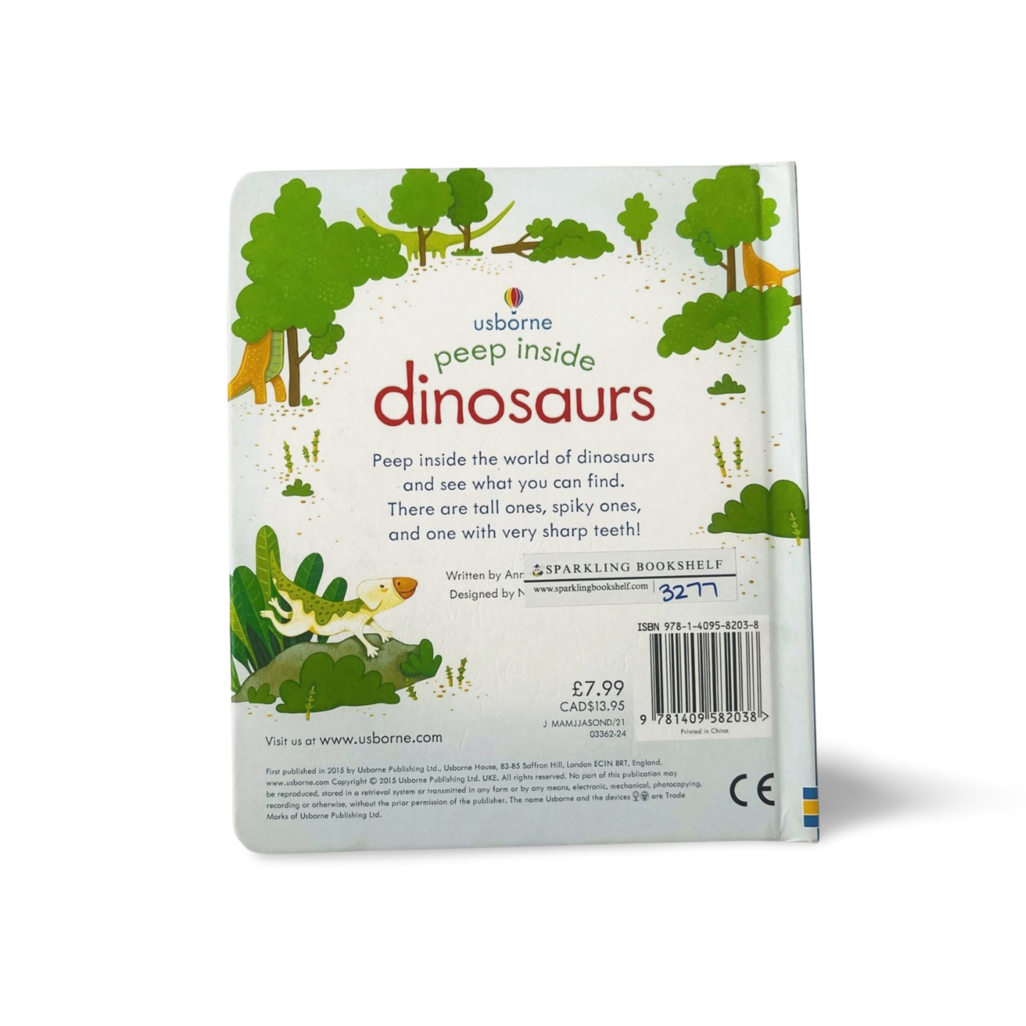Usborne Peep Inside Dinosaurs