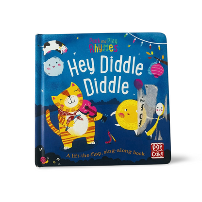 Hey Diddle Diddle Lift- the- Flap Sing-Along Book