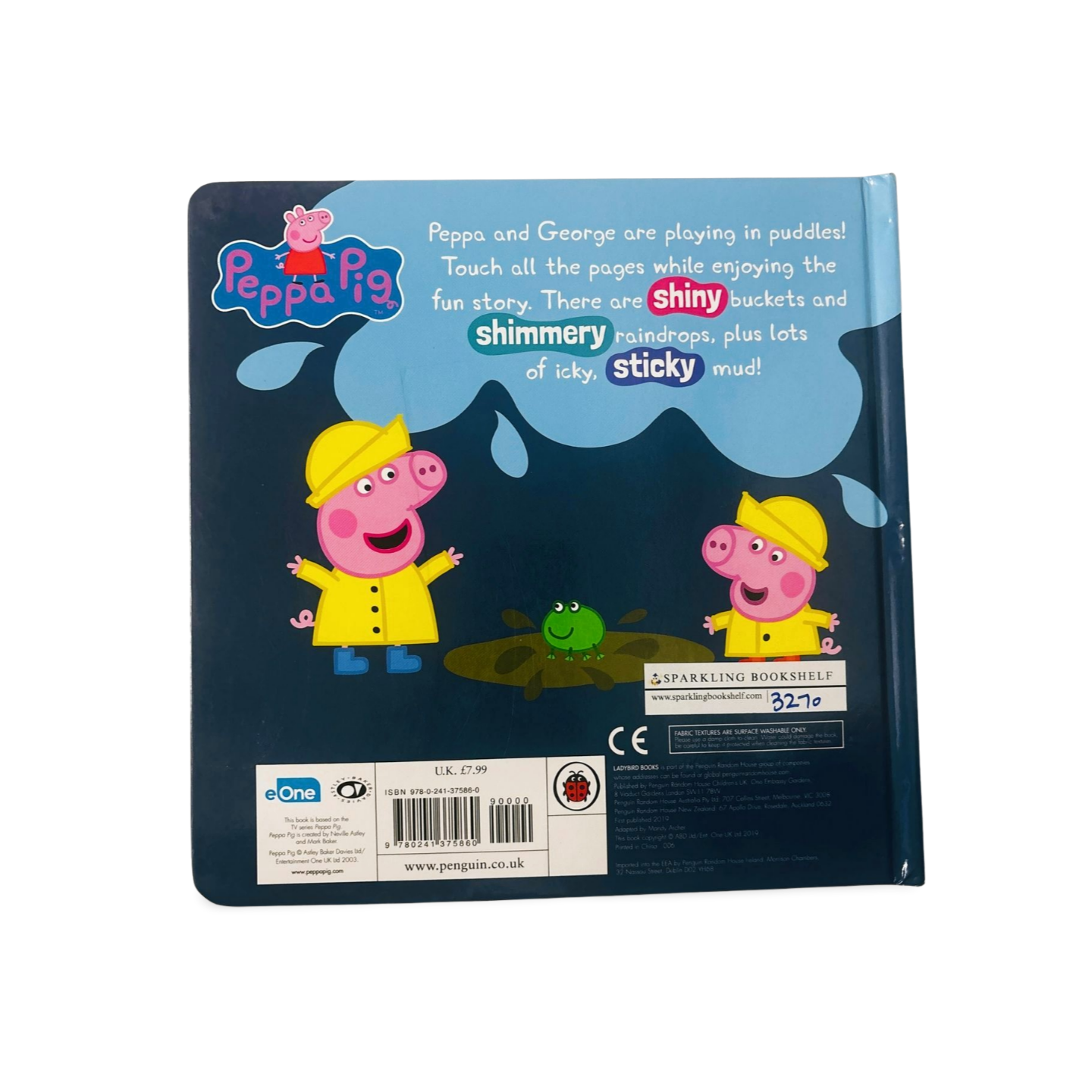 Peppa Pig Puddle Playtime A touch- Feel Book