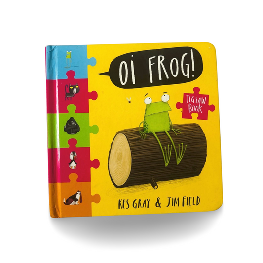 Oi Frog Jigsaw Book by Kes Gray & Jim Field