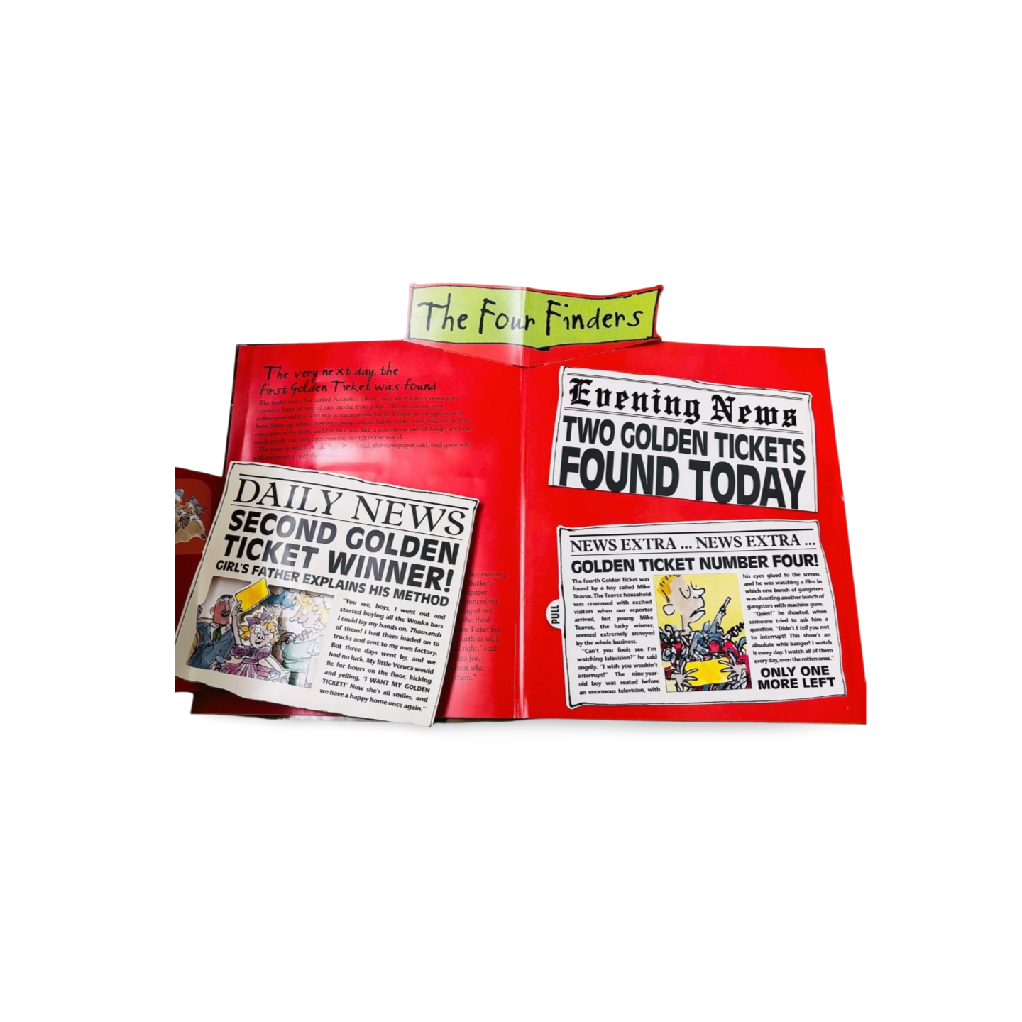 Charlie and the Chocolate Factory Pop-Up Book by Roald Dahl