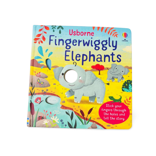Usborne Fingerwiggly Elephants by Felicity Brooks
