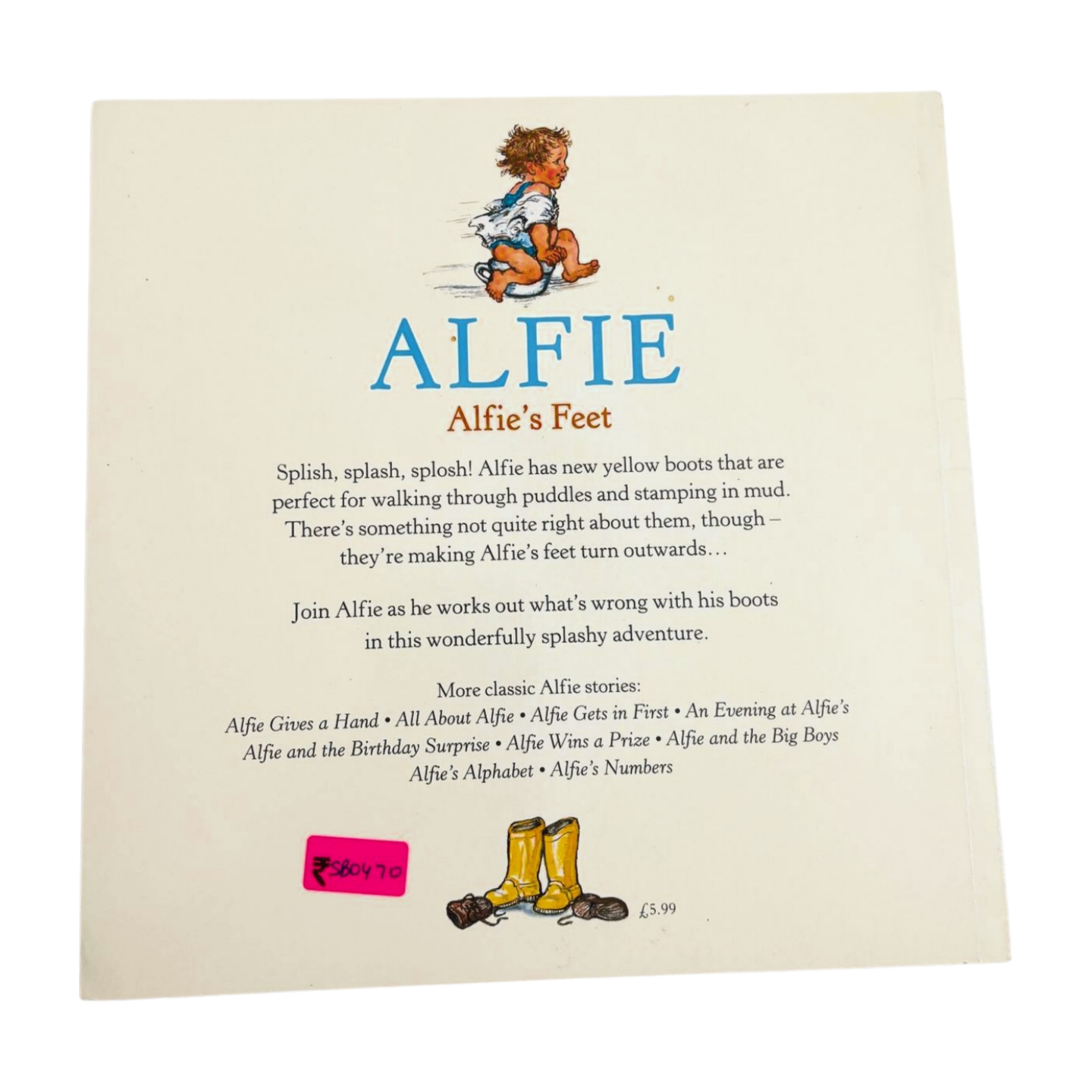 Alfie Alfie's Feet by Shirley Hughes