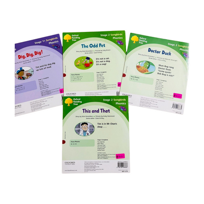 Julia Donaldson Songbirds Phonics books (set of 4)