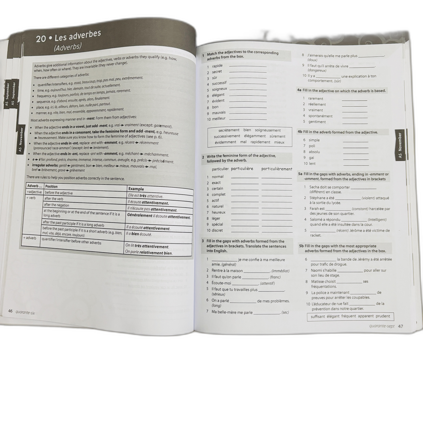 Heinemann A Level French Grammar Practice