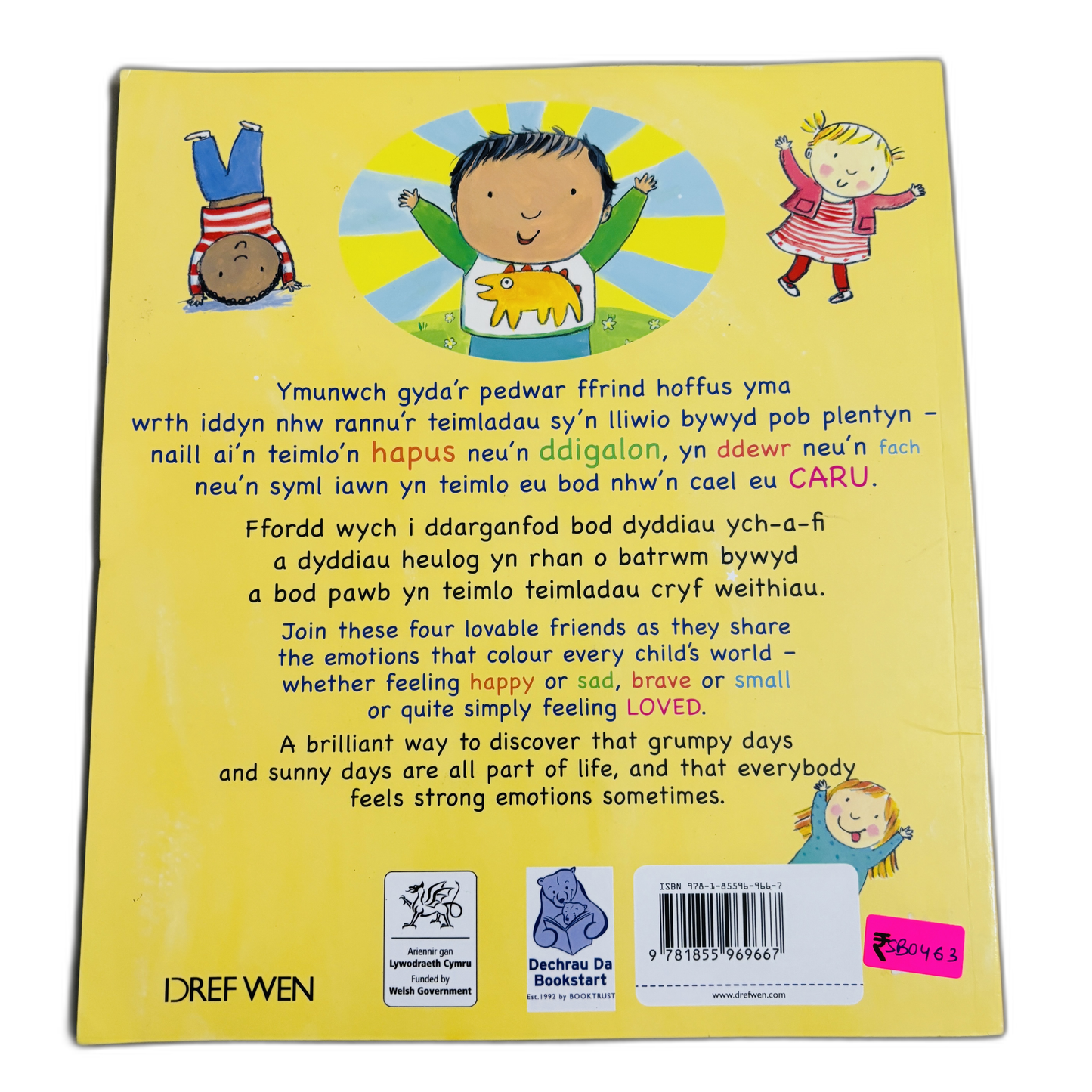 Weithiau dwi'n teimlo'n HEULOG Bilingual (Welsh/English)