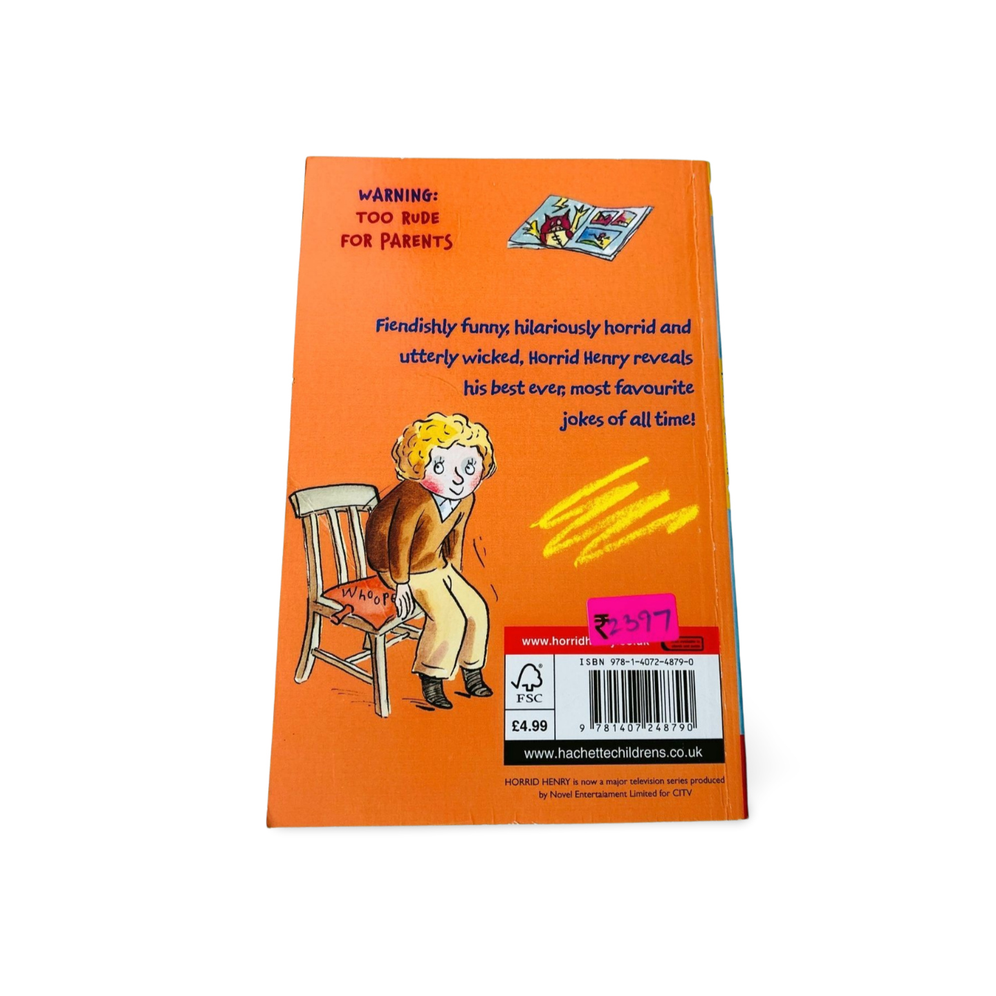Horrid Henry  All Time Favourite Joke Book
