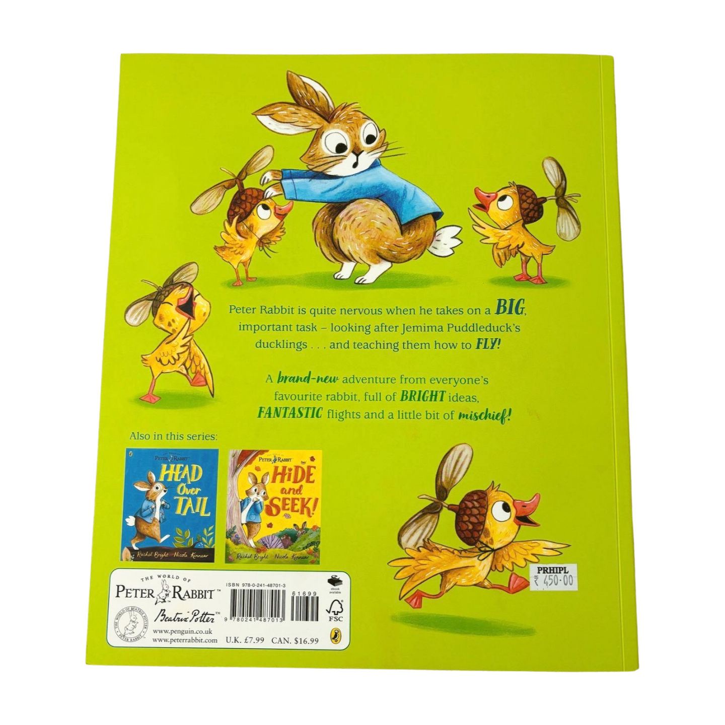 Peter Rabbit Up and Away by Rachel Bright