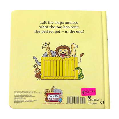 Dear Zoo Lift the Flap by Rod Campbell