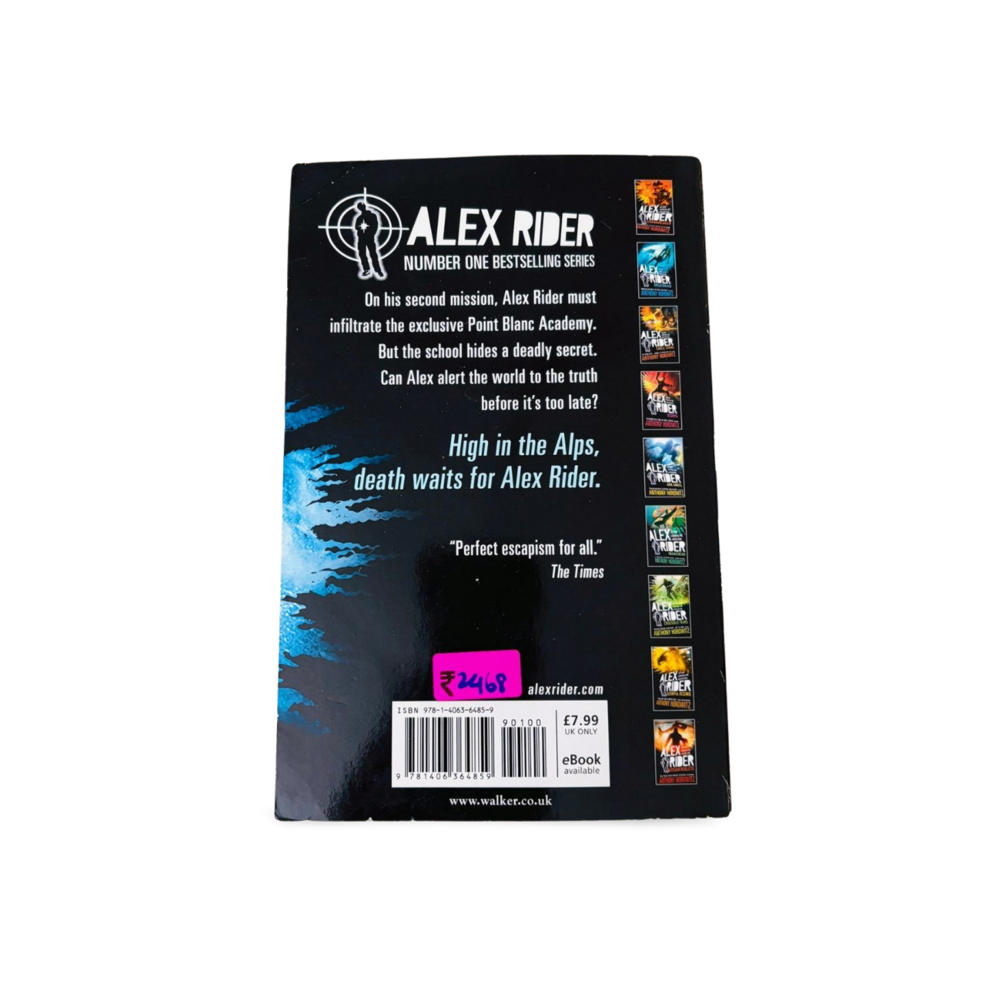 Alex Rider Point Blanc Anthony Horowitz
