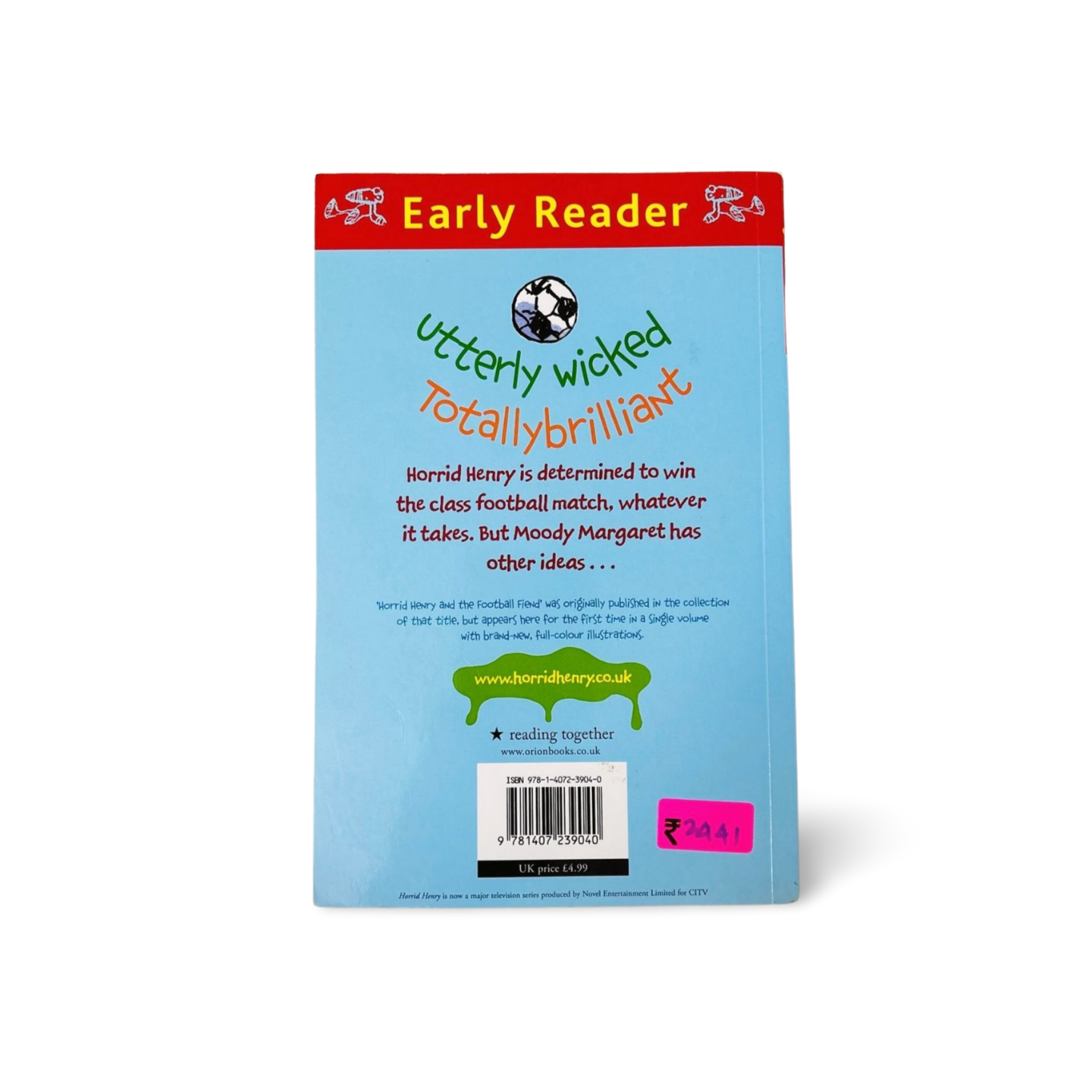 Early Reader Horrid Henry and the Football Fiend
